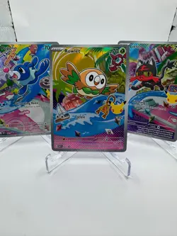 Pokemon TCG First Partner Illustration Collection Series 7th Gen Complete Set B - Image 1