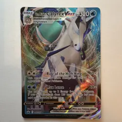 Pokemon Ice Rider Calyrex VMAX 046/198 Chilling Reign Ultra Rare Holo 320HP - Image 1