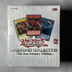 Sealed Konami Yu-Gi-Oh! TCG Legendary Collection 25th Anniversary Display - Image 1