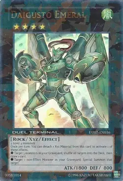 Yugioh! LP Daigusto Emeral - DT07-EN036 - Ultra Rare - Duel Terminal Lightly Pla - Image 1