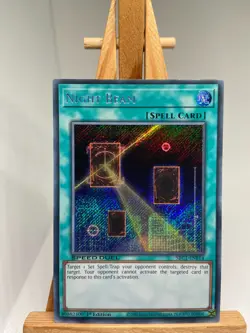 Night Beam - Secret Rare 1st Edition SBC1-ENF14 - NM - YuGiOh - Image 1