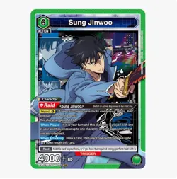 Union Arena Solo Leveling Sung Jinwoo SR (049) - Super Rare - English - Image 1