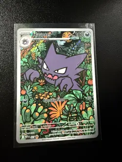 Pokemon TCG - Haunter 027 Illustration Rare Holo Mega Evolution Promo | NM 3 - Image 1