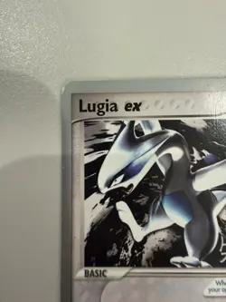 2005 Pokemon Signed (Hiroki Yan) World Championship Promo Lugia ex 105/115 (LP) - Image 2