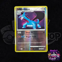 Salamence 18/132 Secret Wonders Reverse Holo Pokemon TCG *ERROR RARE* - Image 1
