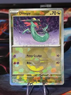 Dreepy [Poke Ball] #71 Pokemon TCG 2025 Prismatic Evolutions Holo NM/M - Image 1
