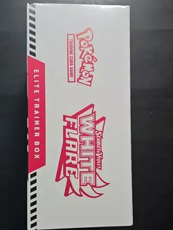 Pokemon TCG Scarlet Violet White Flare Elite Trainer Box ETB Sealed New - Image 3