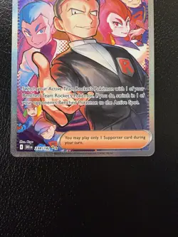 Pokemon TCG Team Rocket's Giovanni 238/182 Destined Rivals SIR NM/Mint - Image 3