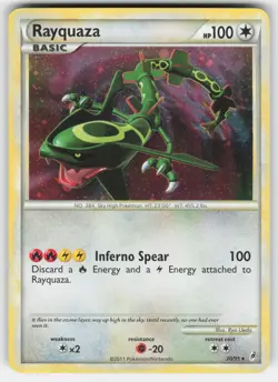 Rayquaza 20/95 Holo Rare Call of Legends Pokemon vLP - Image 1