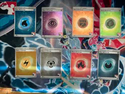 Energy Holo Set Playstamped Prize Series 6 and 7 Pokemon TCG - Image 1