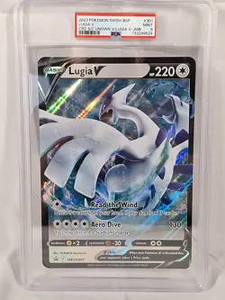 Pokemon TCG Lugia V SWSH Black Star Promos SWSH301 Holo Promo (JUMBO) - Image 1
