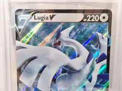 Pokemon TCG Lugia V SWSH Black Star Promos SWSH301 Holo Promo (JUMBO) - Image 3