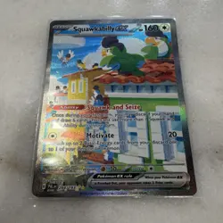 Pokemon Squawkabilly ex 264/193 Sv02: Paldea Evolved Illustration Rare Holo - Image 2