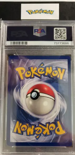 First Edition 1999 Pokemon Base Set 33/102 Kakuna PSA NM-MT 8 - Image 2