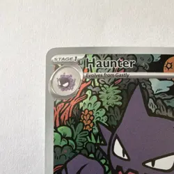 Pokemon Haunter 027 Me: Mega Evolution Promo Illustration Rare Full Art Holo 20… - Image 5