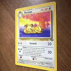 Pokemon Unlimited Jungle Stage 1 1999 Persian 42/64 - Image 3