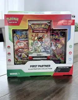 Pokemon TCG First Partner Illustration Collection Box Series 1 - Factory Sealed - Image 1