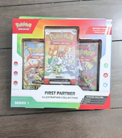 Pokemon TCG First Partner Illustration Collection Box Series 1 - Factory Sealed - Image 2