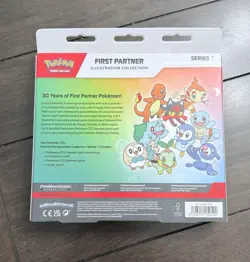 Pokemon TCG First Partner Illustration Collection Box Series 1 - Factory Sealed - Image 3