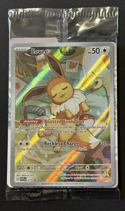 Eevee Promo Pack Sealed Pokemon Prismatic Evolutions Scarlet & Violet ETB - Image 3