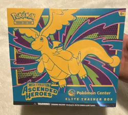 Sealed Pokemon Center Ascended Heroes Elite Trainer Box - Image 1