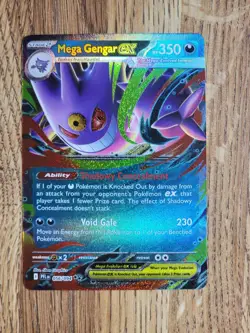 Mega Gengar ex Double Rare ME02: Phantasmal Flames 056/094 Pokemon TCG - Image 1