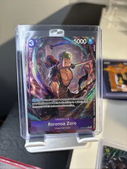 One Piece Roronoa Zoro (Alt Art) OP09-076 R (The Best Vol. 2 PRB-02 English) - Image 1