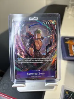 One Piece Roronoa Zoro (Alt Art) OP09-076 R (The Best Vol. 2 PRB-02 English) - Image 2