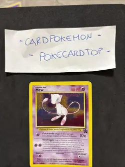 Pokemon Card Mew 9-promo-ita-Holo-swirl-Nm/mint! - Image 2