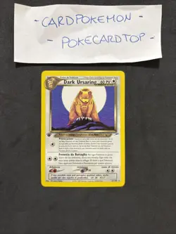 Pokemon Card Dark Ursaring 21/105 1ST-Neo Destiny-ita-No Holo-Mint! - Image 1
