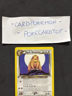 Pokemon Card Dark Ursaring 21/105 1ST-Neo Destiny-ita-No Holo-Mint! - Image 2