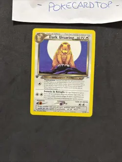 Pokemon Card Dark Ursaring 21/105 1ST-Neo Destiny-ita-No Holo-Mint! - Image 3