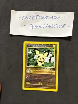Pokemon Card Pichu 35-Promo-Ita-Holo Reverse-Nm/mint! - Image 1