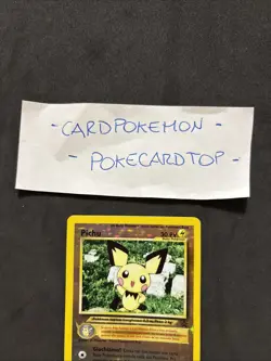 Pokemon Card Pichu 35-Promo-Ita-Holo Reverse-Nm/mint! - Image 2