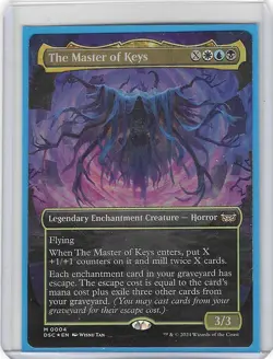 The Master of Keys #4 M -NM - Magic the Gathering - Foil Borderless - MTG - Image 1