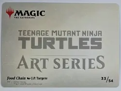 Magic: The Gathering TMNT 33/54 Food Chain - Image 2