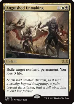 MTG Tarkir: Dragonstorm Commander - Anguished Unmaking - Image 1