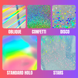 Custom Holographic Binder Stickers - Pokemon, MTG, Yu-Gi-Oh! - Personalised - Image 2