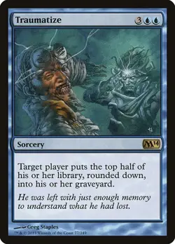 Traumatize [M14 - 77] - LP [Normal] TCG MTG - Image 1