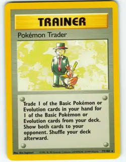 Pokemon Trader - 77/102 Base Set - Pokemon TCG - 1999 - Image 1