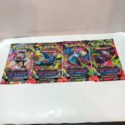 Pokemon Mega Evolution Phantasmal Flames Booster Pack Art Set Sealed - Image 1