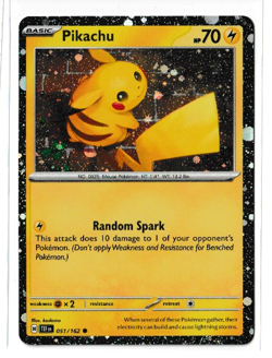 Pikachu - Cosmos Holo Temporal Forces 051/162 - NM - Pokemon - Image 1