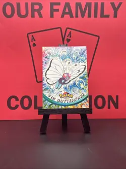 Butterfree #12 1999 Topps Pokemon TV Animation Edition Series 1 Blue Logo NM - Image 1