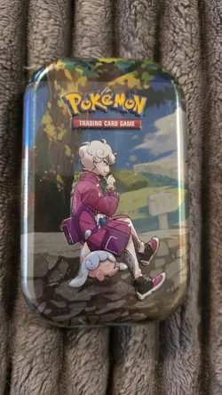 Factory Sealed - Pokemon Crown Zenith Mini Tin Bede & Hatenna - Image 1