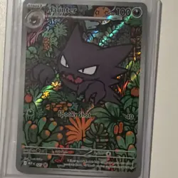 Pokemon Haunter Me: Mega Evolution Promo Holo Rare Card 027 Stage 1 100 HP 40 A… - Image 1