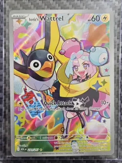 Ionos Wattrel 231/217 Ascended Heroes Illustration Rare Pokemon Card NM - Image 1