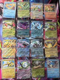 Pokemon 16 ENGLISH Card Lot nm V Max Mega Amazing Ex HOLO Rare Hits Only B65 - Image 1