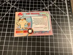 Topps Pokemon #52 Meowth - TV Animation Edition Card, 1999, NM - Image 2