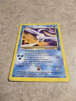 Articuno #22 Black Star Promo Vintage WOTC Pokemon Card - HP Heavily Played - Image 2