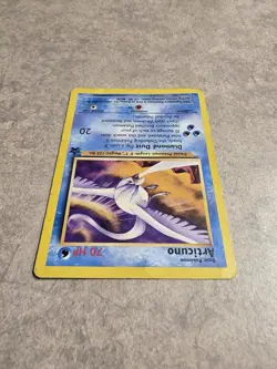 Articuno #22 Black Star Promo Vintage WOTC Pokemon Card - HP Heavily Played - Image 4